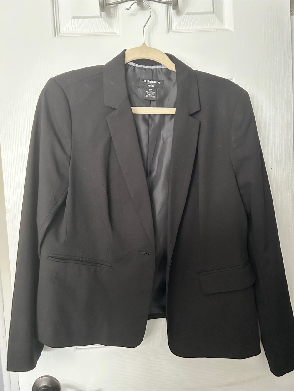 Liz Claiborne Black Women's Blazer